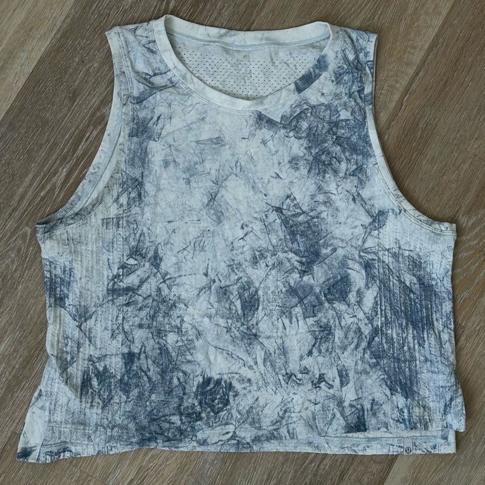 Lululemon Cropped Running Tank